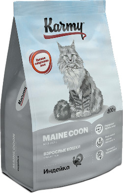 Корм для взрослых кошек с индейкой
