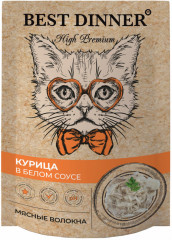 Корм для кошек «Курица в белом соусе»