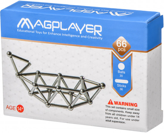 Конструктор магнитный «Magplayer»
