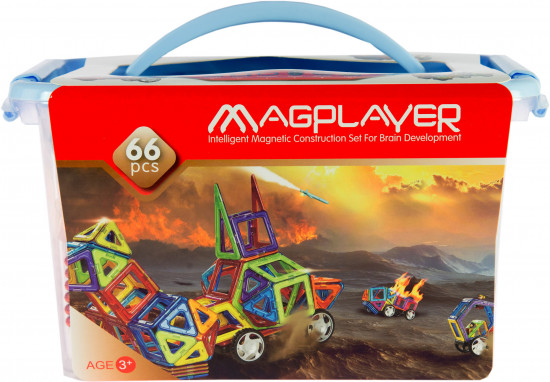 Конструктор магнитный «Magplayer»