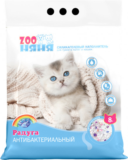 Наполнитель для кошачьего туалета «Радуга»