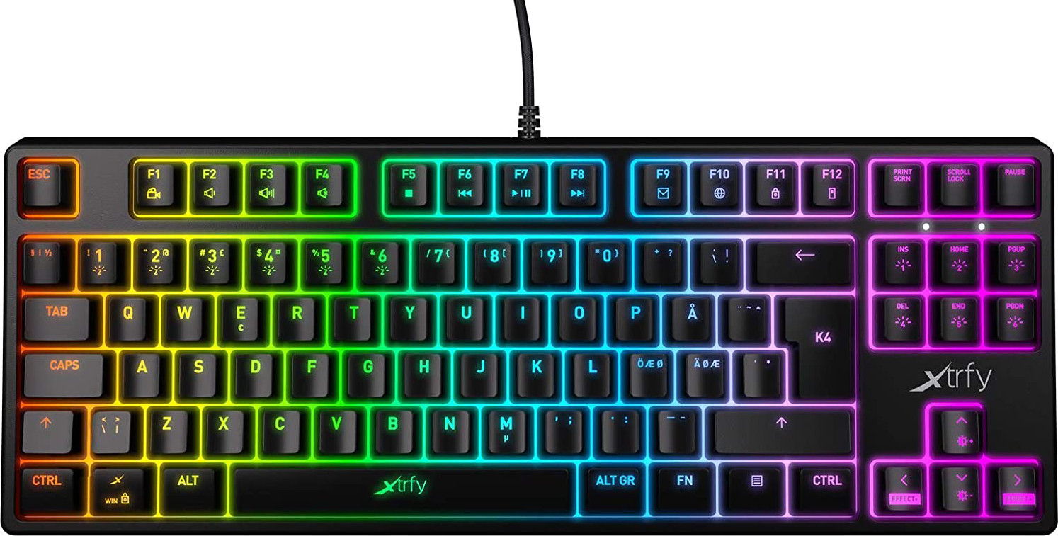 Клавиатура Cherry K4 TKL | Xtrfy