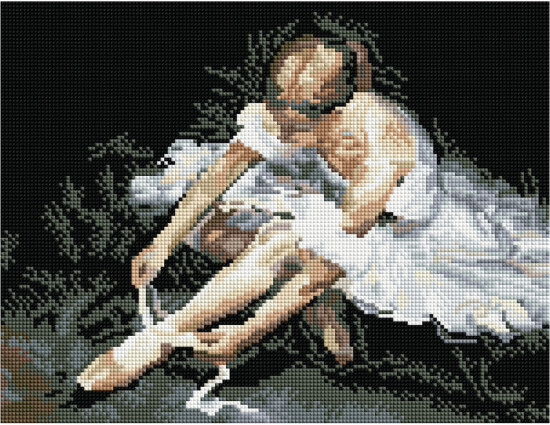 Мозаика алмазная «Балерина»