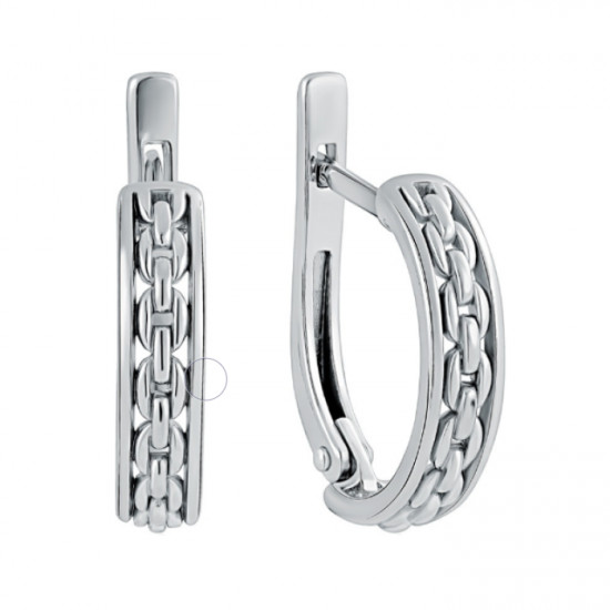 Серьги из серебра