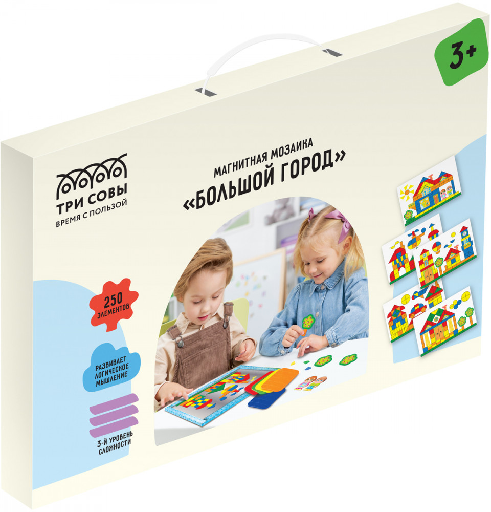 Мозаика магнитная «Большой город» | Три совы