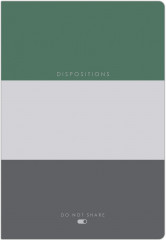 Тетрадь «Disposition. Green»