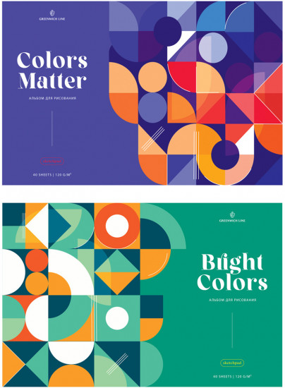 Альбом для рисования «Bright colors»