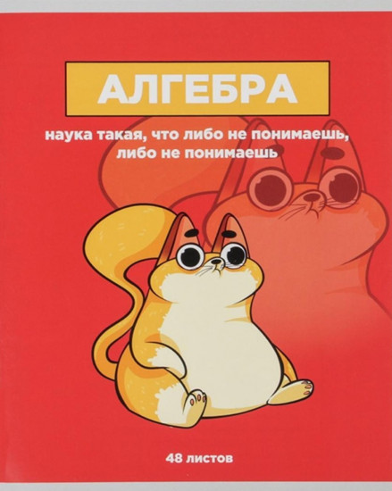 Тетрадь предметная «Алгебра»