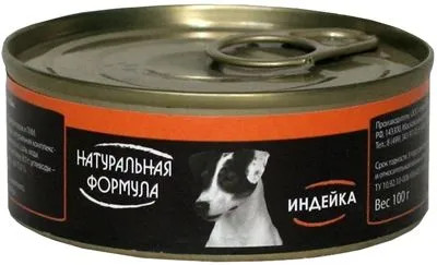 Консервы для собак «Индейка»