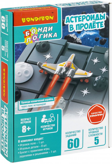Игра логическая «Астероиды в пролёте»