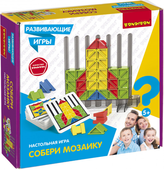 Игра настольная «Собери мозаику»