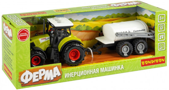 Машина инерционная «Трактор с прицепом»