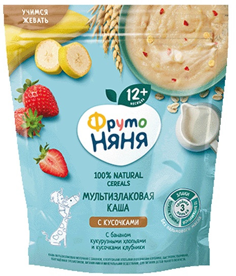 Каша «Мультизлаковая» с бананом