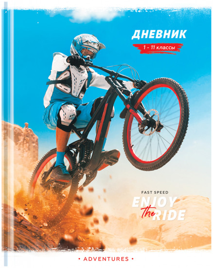 Дневник школьный «Enjoy the ride»