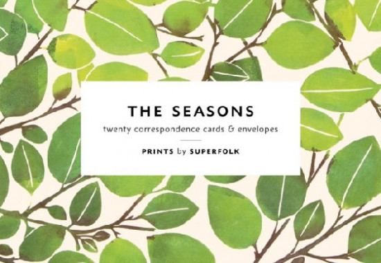 The Seasons Correspondence Cards