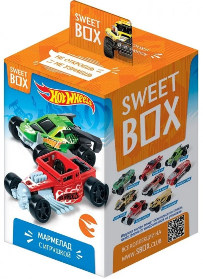 Мармелад с игрушкой «Hot Wheels 3»