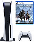 Игровая приставка PlayStation 5, в комплекте игра «God of War Ragnarok»