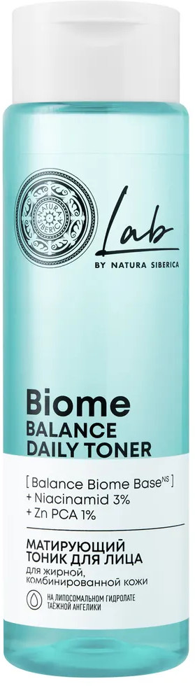 Тоник для лица матирующий «Balance Lab Biome» | Lab Biome | Natura Siberica
