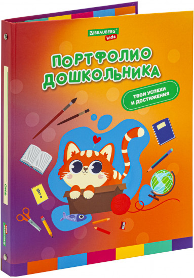 Папка-портфолио на 4-х кольцах