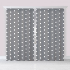 Комплект штор «Grey stars»
