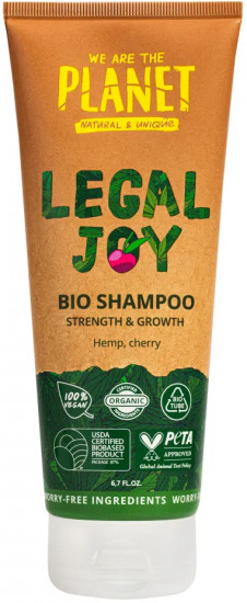 Шампунь для роста и укрепления волос бессульфатный «Legal Joy»