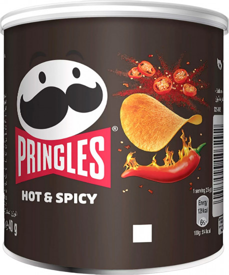 Чипсы Pringles Hot&Spicy