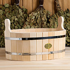 Шайка из липы овальная