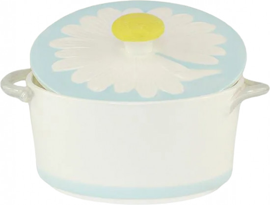 Кастрюля с крышкой «Fiore White»