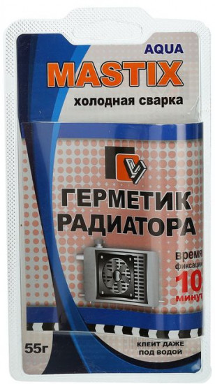 Герметик-холодная сварка для радиатора