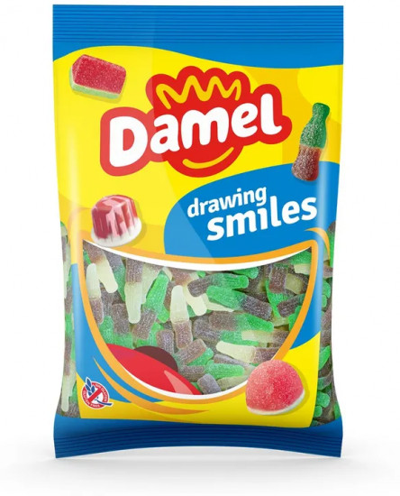 Мармелад жевательный со вкусом колы «Drawing smiles»