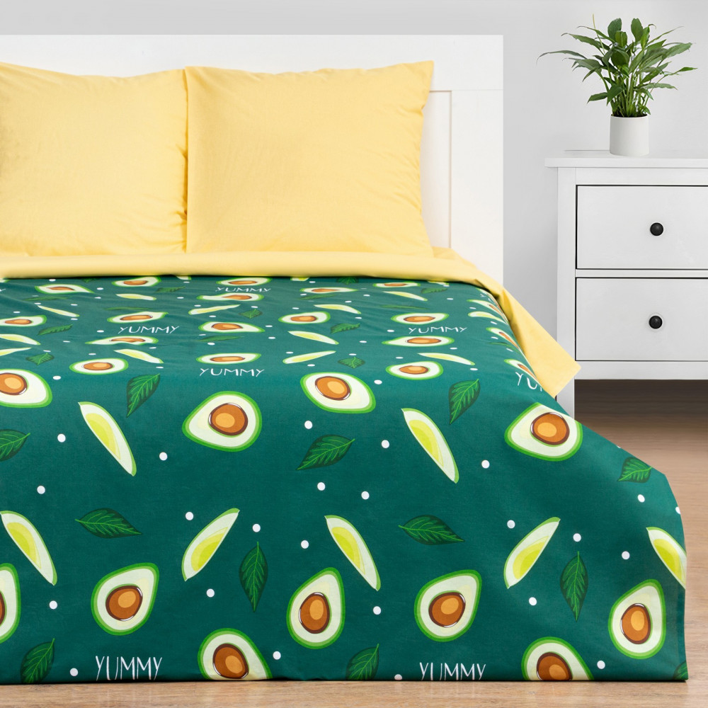 Комплект постельного белья «Avocado» | Авокадо | Этель