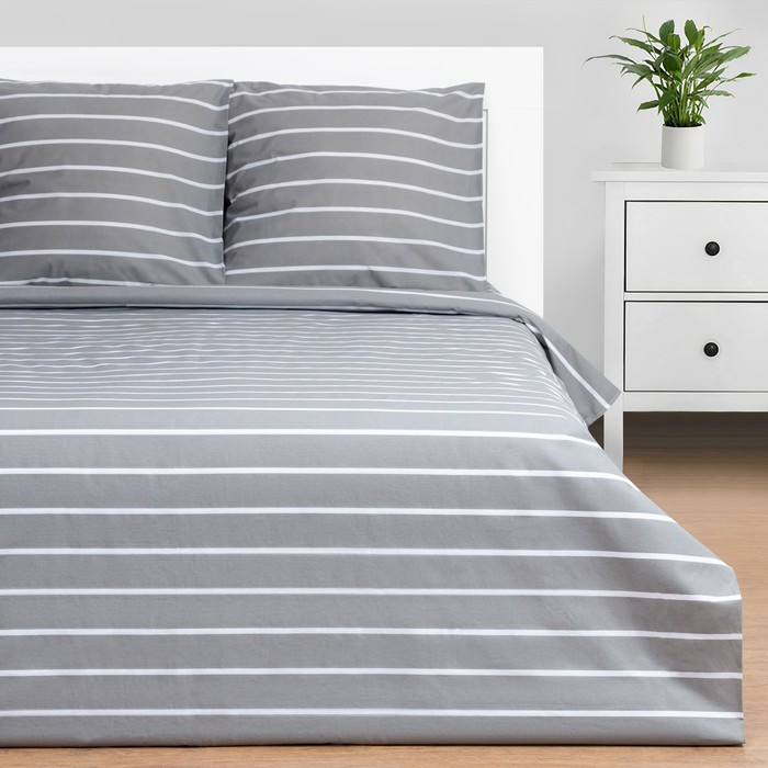 Комплект постельного белья «Gray stripes» | Stripes | Этель