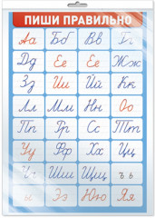 Плакат «Пиши правильно»