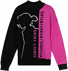 черный/фуксия