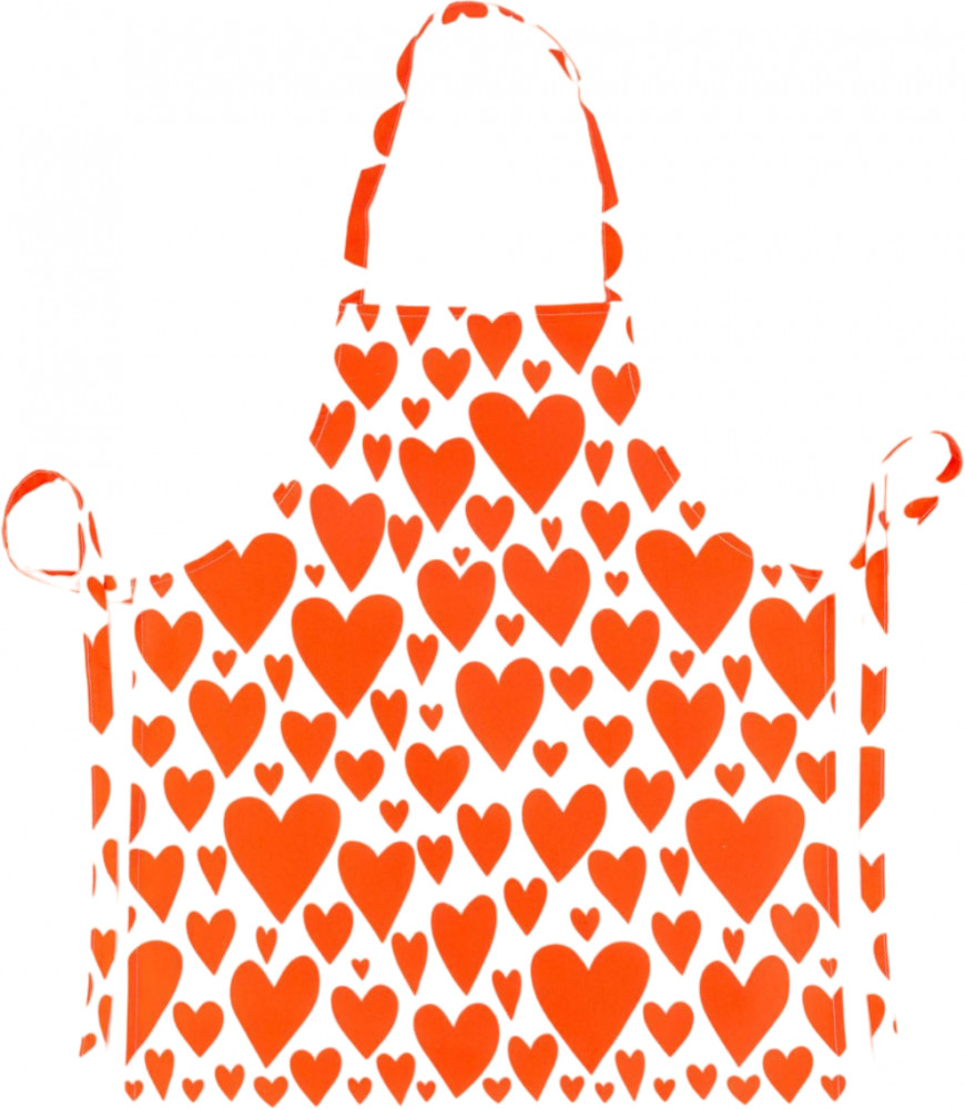Фартук | Red hearts | Этель
