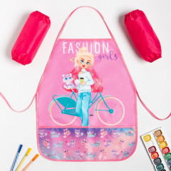 Фартук с нарукавниками «Fashion girl»