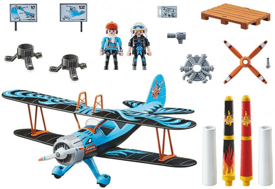 Конструктор «Воздушное каскадерское шоу Phoenix Biplane»
