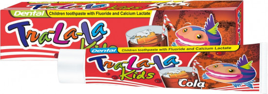 Зубная паста детская «Dental kids tra-la-la cola»