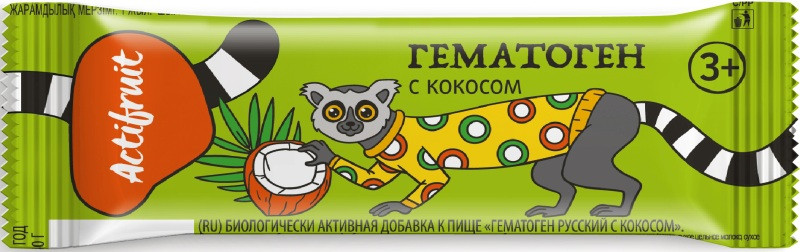 Гематоген с кокосом | Actifruit