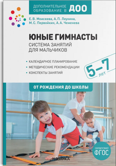 Юные гимнасты. 5-7 лет. Система занятий для мальчиков