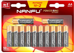 Набор батареек Nanfu AA