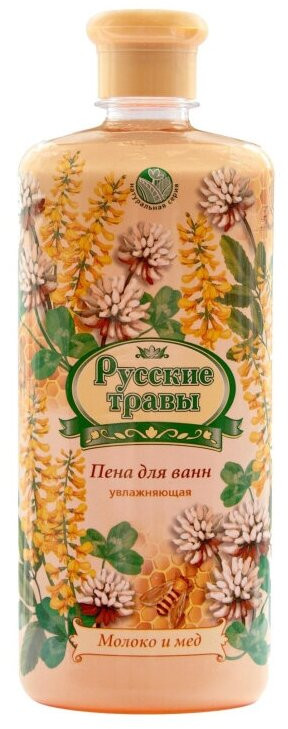 Пена для ванн «Молоко и мёд» | Русские травы