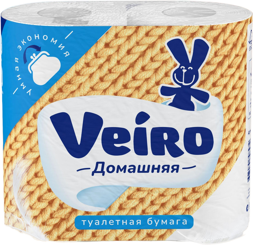 Туалетная бумага «Домашняя» | Veiro