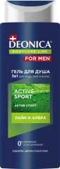 Гель для душа с лаймом и амброй «Active Sport»