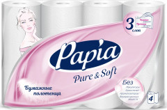 Полотенца бумажные «Pure and Soft»