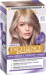 Крем-краска для волос стойкая «Cool Creme», оттенок 8.11 Ультрапепельный светло-русый