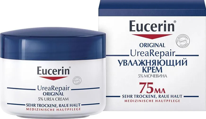 Крем для тела увлажняющий с 5% мочевиной | UreaRepair | Eucerin