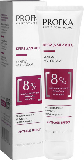 Крем для лица с маслом вечерней примулы и карите «Renew Age Cream»