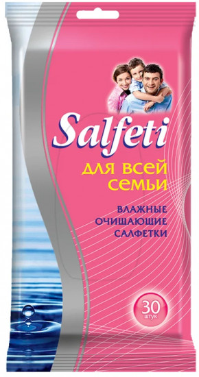 Салфетки влажные универсальные «Family»