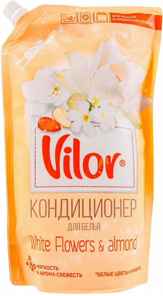 Кондиционер для белья «Миндаль и белые цветы» | Vilor